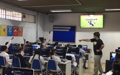 SIP Red de colegios inició la implementación de programa Minecraft en sus aulas